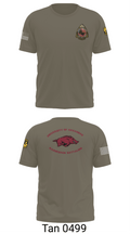 University of Arkansas Army ROTC - Razorback Battalion 15416563 Short Sleeve Performance Shirt - 76