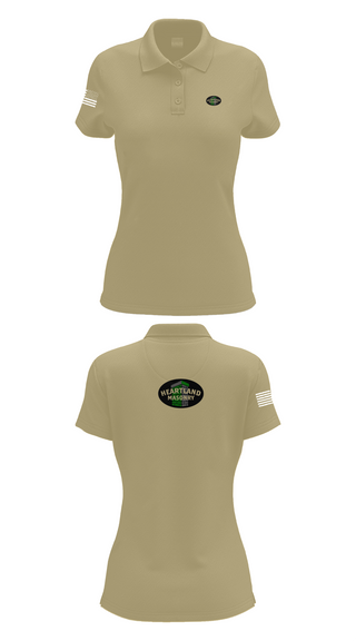 Womens Short Sleeve Performance Polo, Heartland masonry, , Teamtime, Team time, sublimation, custom sports apparel, team uniforms, spirit wear, spiritwear, sports uniforms, custom shirts, team store, custom team store, fundraiser sports, apparel fundraiser