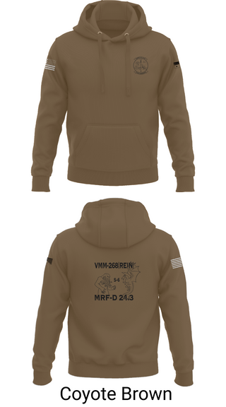 Hoodie, VMM-268, Marines, Teamtime, Team time, sublimation, custom sports apparel, team uniforms, spirit wear, spiritwear, sports uniforms, custom shirts, team store, custom team store, fundraiser sports, apparel fundraiser