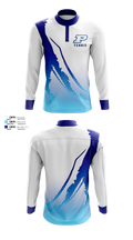 Miami Palmetto Senior High School Tennis 59716811 Quarter Zip Jacket - 1