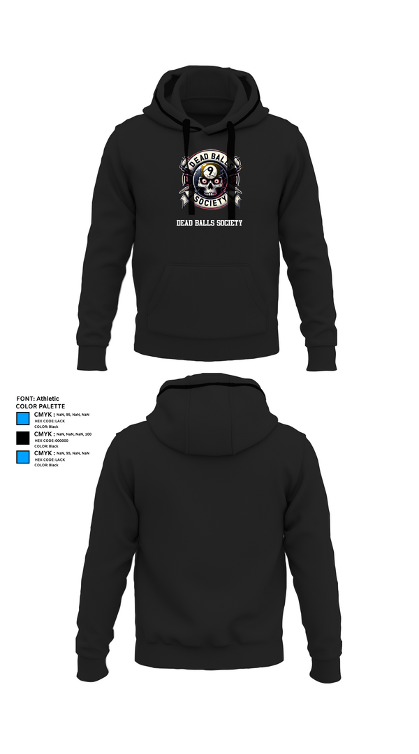 Hoodie, Dead Balls Society, Bowling, Teamtime, Team time, sublimation, custom sports apparel, team uniforms, spirit wear, spiritwear, sports uniforms, custom shirts, team store, custom team store, fundraiser sports, apparel fundraiser