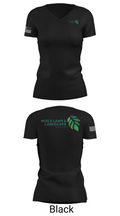 Moils Lawn and landscape 2540388 Women's Short Sleeve V-neck Shirt - 38