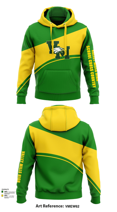 Valley Mills High School Cross Country 52833130 Hoodie - 112
