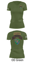 2nd Battalion 75th Ranger Regiment 36081201 Women's Short Sleeve V-neck Shirt - 48