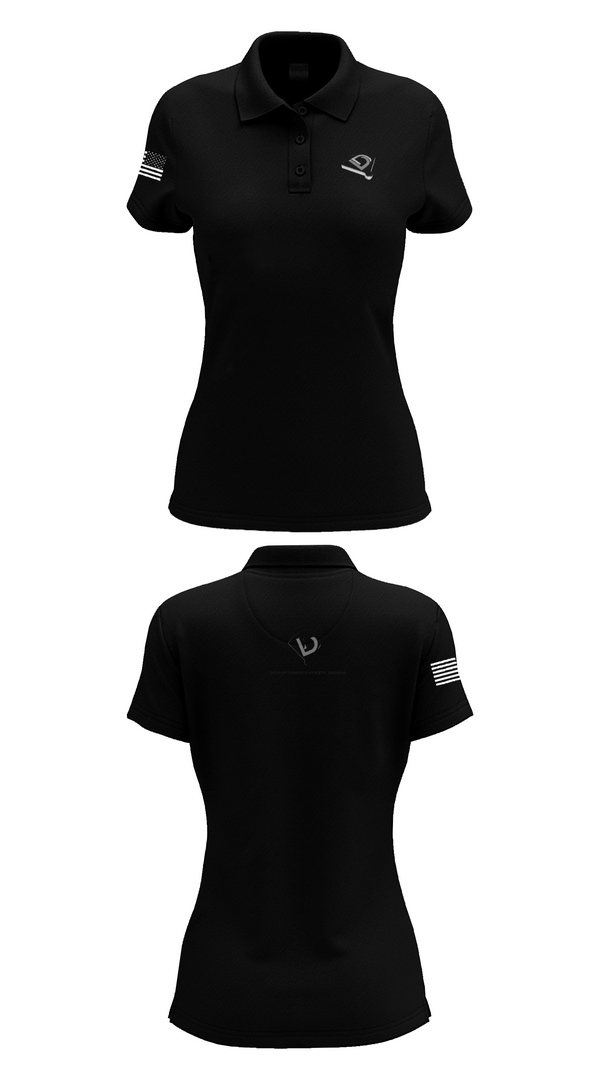 Womens Short Sleeve Performance Polo, Dean of Diamonds Athletic Training, Baseball, Teamtime, Team time, sublimation, custom sports apparel, team uniforms, spirit wear, spiritwear, sports uniforms, custom shirts, team store, custom team store, fundraiser sports, apparel fundraiser