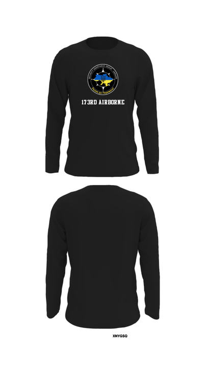173rd Airborne 38025716 Long Sleeve Performance Shirt - 32