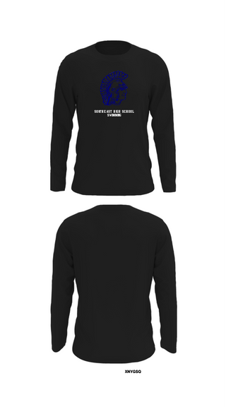 Long Sleeve Performance Shirt, Southeast High School Swimming, Swimming, Teamtime, Team time, sublimation, custom sports apparel, team uniforms, spirit wear, spiritwear, sports uniforms, custom shirts, team store, custom team store, fundraiser sports, apparel fundraiser