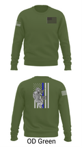 904th MP Det Military Working Dog 45495596 Crew Neck Sweatshirt - 45
