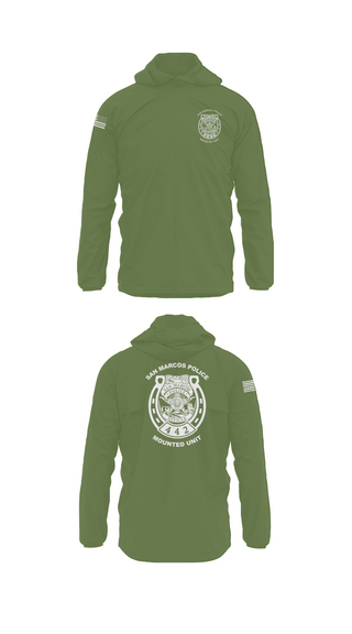 Windbreaker, San Marcos Police Mounted Unit, , Teamtime, Team time, sublimation, custom sports apparel, team uniforms, spirit wear, spiritwear, sports uniforms, custom shirts, team store, custom team store, fundraiser sports, apparel fundraiser