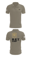 RET CORP 33326250 Short Sleeve Performance Polo - 64