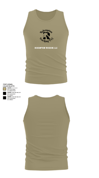 Tank Top, Redemption Trucking LLC, , Teamtime, Team time, sublimation, custom sports apparel, team uniforms, spirit wear, spiritwear, sports uniforms, custom shirts, team store, custom team store, fundraiser sports, apparel fundraiser
