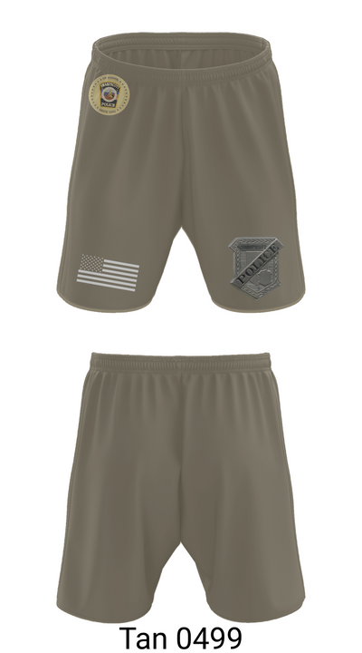 Swampscott Police 55581807 Athletic Shorts With Pockets - 65