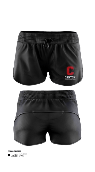 Womens Shorts, Canton Bowling, Bowling, Teamtime, Team time, sublimation, custom sports apparel, team uniforms, spirit wear, spiritwear, sports uniforms, custom shirts, team store, custom team store, fundraiser sports, apparel fundraiser