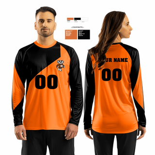 Long Sleeve Performance Shirt, Buckholts High School Volleyball, Women's Volleyball, Teamtime, Team time, sublimation, custom sports apparel, team uniforms, spirit wear, spiritwear, sports uniforms, custom shirts, team store, custom team store, fundraiser sports, apparel fundraiser