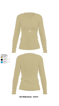1/8 74512823 Women's Long Sleeve V-neck Shirt - 82