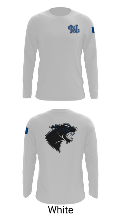 Nouvel Catholic Central High School Bowling 3430420 Long Sleeve Performance Shirt - 7
