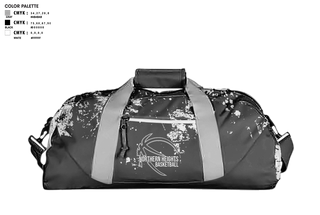 Duffle Bag, Northern Heights High School Basketball, Men's Basketball, Teamtime, Team time, sublimation, custom sports apparel, team uniforms, spirit wear, spiritwear, sports uniforms, custom shirts, team store, custom team store, fundraiser sports, apparel fundraiser