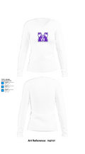 Mount Gilead High School Wrestling 55730415 Women's Long Sleeve V-neck Shirt -1 15