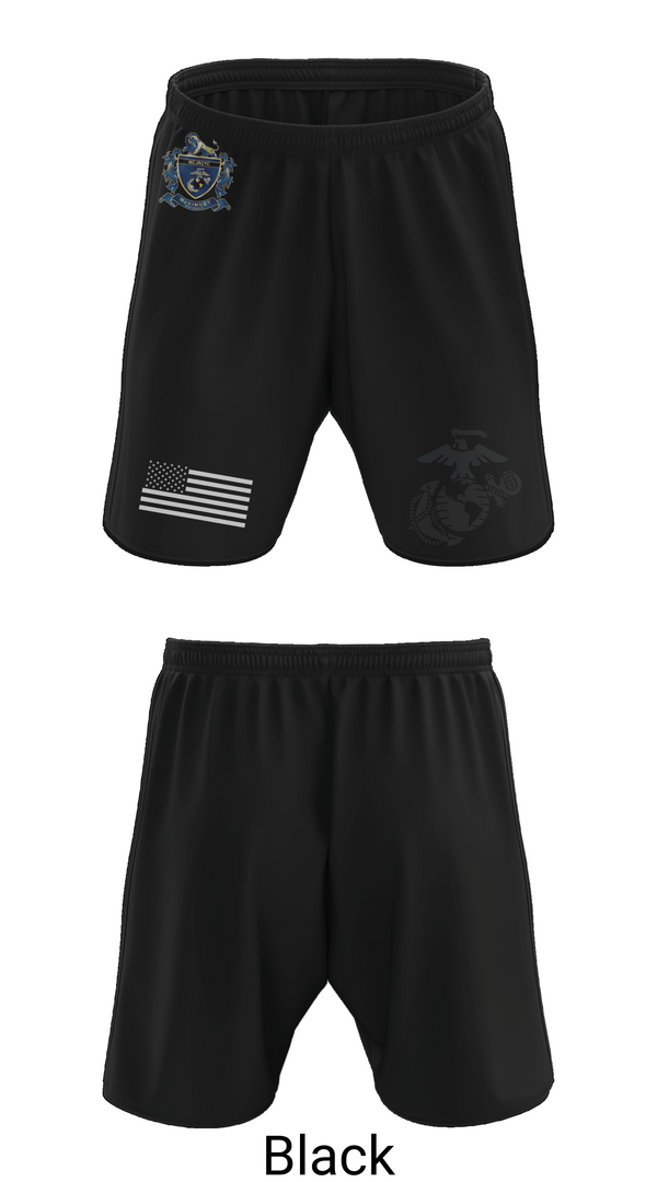 Athletic Shorts With Pockets, MHS MCJROTC, Marines, Teamtime, Team time, sublimation, custom sports apparel, team uniforms, spirit wear, spiritwear, sports uniforms, custom shirts, team store, custom team store, fundraiser sports, apparel fundraiser