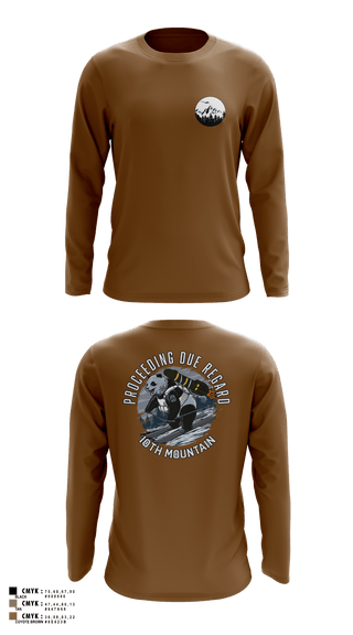 Long Sleeve Performance Shirt, D/10 Slayers, Army, Teamtime, Team time, sublimation, custom sports apparel, team uniforms, spirit wear, spiritwear, sports uniforms, custom shirts, team store, custom team store, fundraiser sports, apparel fundraiser