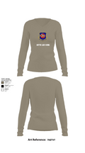167th air wing 60974833 Women's Long Sleeve V-neck Shirt - 62