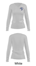 Jefferson County Middle School Volleyball 50432367 Women's Long Sleeve V-neck Shirt - 16