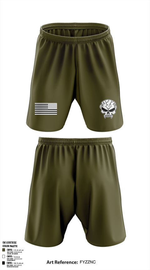 Athletic Shorts With Pockets, Punishers LEMC, , Teamtime, Team time, sublimation, custom sports apparel, team uniforms, spirit wear, spiritwear, sports uniforms, custom shirts, team store, custom team store, fundraiser sports, apparel fundraiser