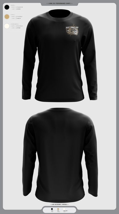 San Jose Hitsquad 79185295 Long Sleeve Performance Shirt - 1