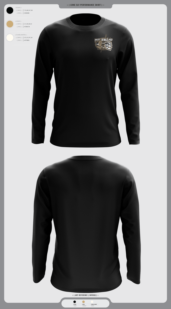 Long Sleeve Performance Shirt, San Jose Hitsquad, , Teamtime, Team time, sublimation, custom sports apparel, team uniforms, spirit wear, spiritwear, sports uniforms, custom shirts, team store, custom team store, fundraiser sports, apparel fundraiser