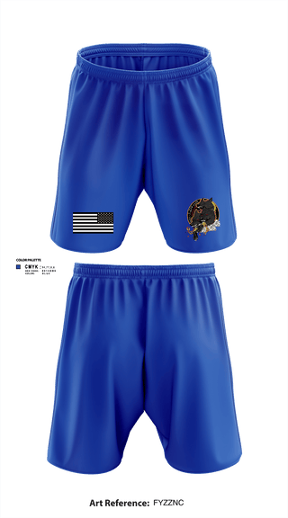 Athletic Shorts With Pockets, HHC/1-214 GSAB       Hellhounds, Army, Teamtime, Team time, sublimation, custom sports apparel, team uniforms, spirit wear, spiritwear, sports uniforms, custom shirts, team store, custom team store, fundraiser sports, apparel fundraiser