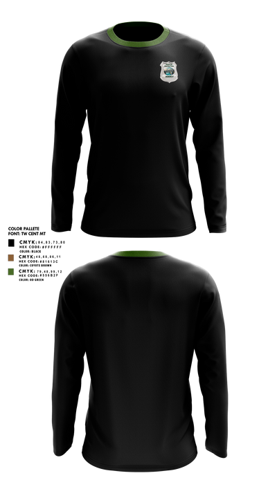 Peoples Protection Agency, LLC 33434129 Long Sleeve Performance Shirt 1