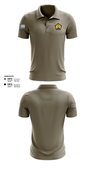 Short Sleeve Performance Polo, Phoenix H2F, Army, Teamtime, Team time, sublimation, custom sports apparel, team uniforms, spirit wear, spiritwear, sports uniforms, custom shirts, team store, custom team store, fundraiser sports, apparel fundraiser