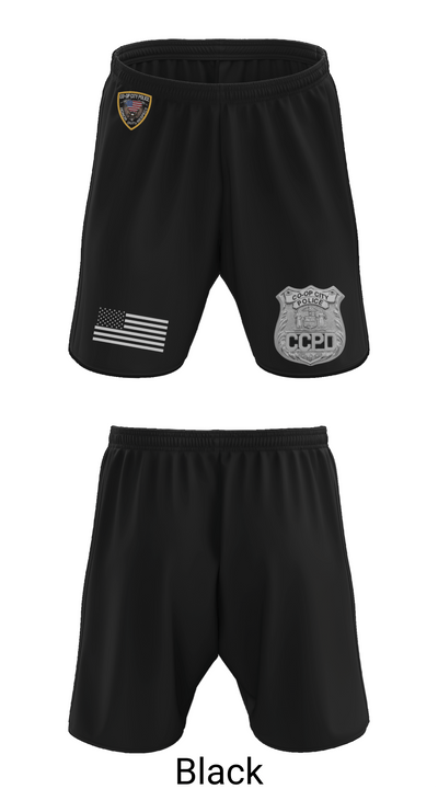 Co-op City Police Department 96634913 Athletic Shorts With Pockets - 28