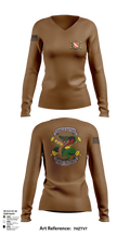 1-7FA Cobra Btry 25303520 Women's Long Sleeve V-neck Shirt - 101