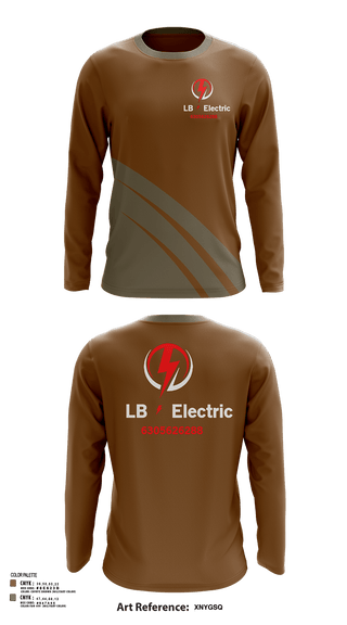Long Sleeve Performance Shirt, Lb electric, , Teamtime, Team time, sublimation, custom sports apparel, team uniforms, spirit wear, spiritwear, sports uniforms, custom shirts, team store, custom team store, fundraiser sports, apparel fundraiser