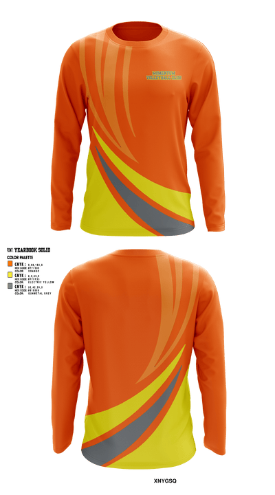 Momentum Volleyball Club 87040670 Long Sleeve Performance Shirt - 1
