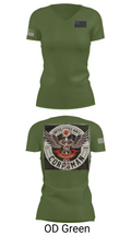 Hospital Corpsman 483709 Women's Short Sleeve V-neck Shirt - 46