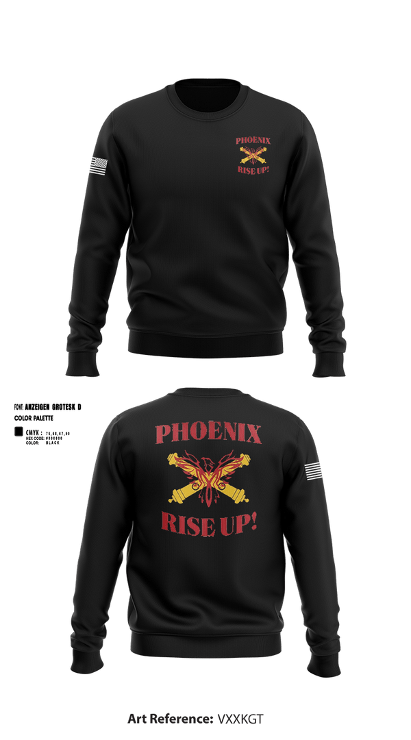 Crew Neck Sweatshirt, Fsb phoenix battery, , Teamtime, Team time, sublimation, custom sports apparel, team uniforms, spirit wear, spiritwear, sports uniforms, custom shirts, team store, custom team store, fundraiser sports, apparel fundraiser