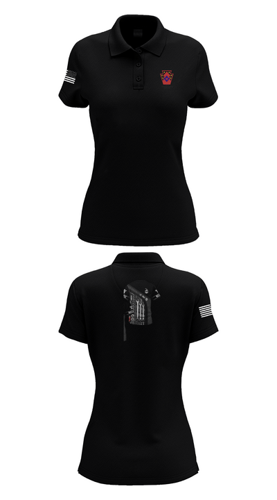 121 transportation 53489531 Women's Short Sleeve Performance Polo  - 33