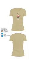 1 SOS 89040666 Women's Short Sleeve V-neck Shirt - 84