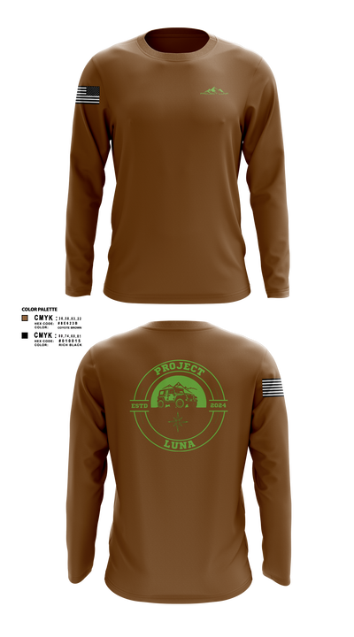 Porject Luna 75740866 Long Sleeve Performance Shirt 1