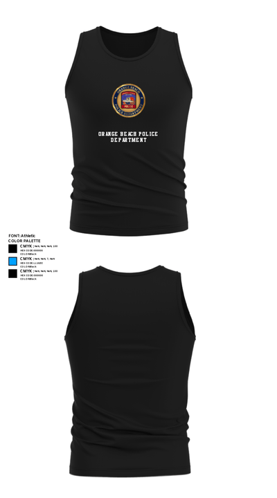 Orange Beach Police Department 96340992 Tank Top - 37