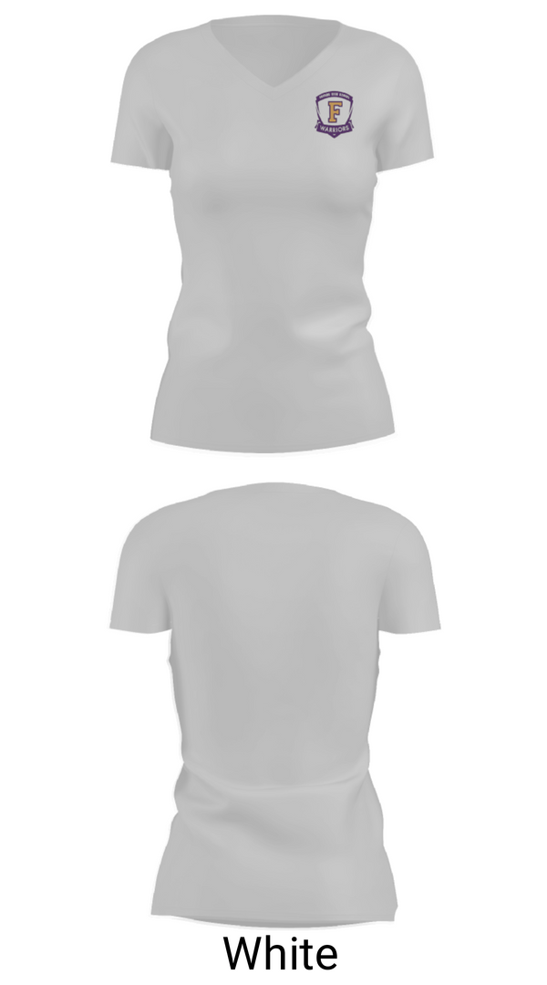 Womens Short Sleeve Vneck Shirt, Fresno High School Soccer, Men's Soccer, Teamtime, Team time, sublimation, custom sports apparel, team uniforms, spirit wear, spiritwear, sports uniforms, custom shirts, team store, custom team store, fundraiser sports, apparel fundraiser