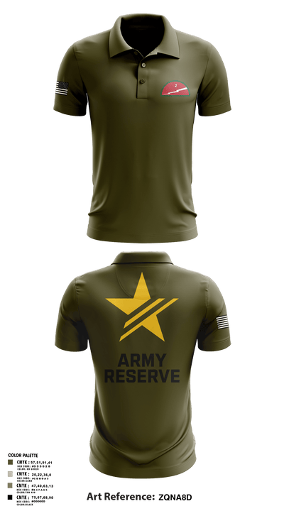 Ardent Brigade 15798625 Short Sleeve Performance Polo - 1