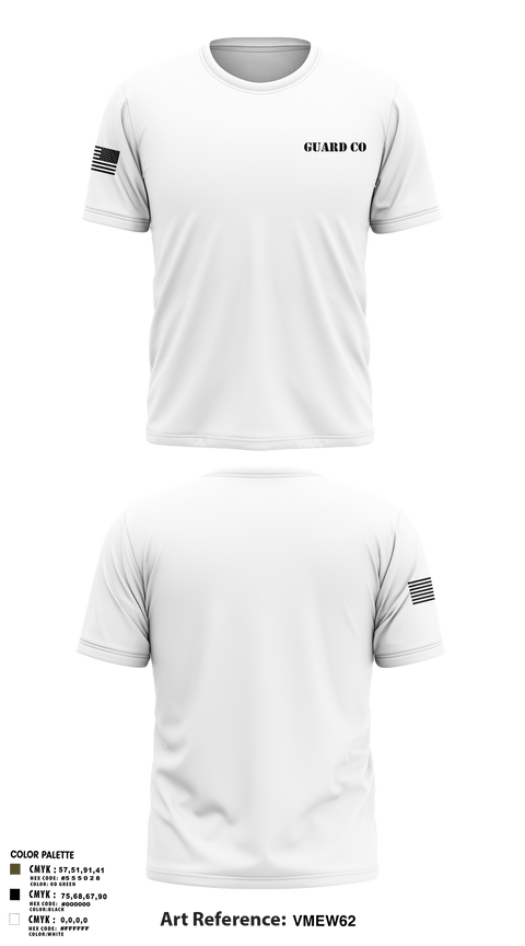 Old School Cotton Feel Shirt, Guard Co, , Teamtime, Team time, sublimation, custom sports apparel, team uniforms, spirit wear, spiritwear, sports uniforms, custom shirts, team store, custom team store, fundraiser sports, apparel fundraiser