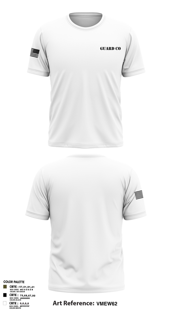 Old School Cotton Feel Shirt, Guard Co, , Teamtime, Team time, sublimation, custom sports apparel, team uniforms, spirit wear, spiritwear, sports uniforms, custom shirts, team store, custom team store, fundraiser sports, apparel fundraiser