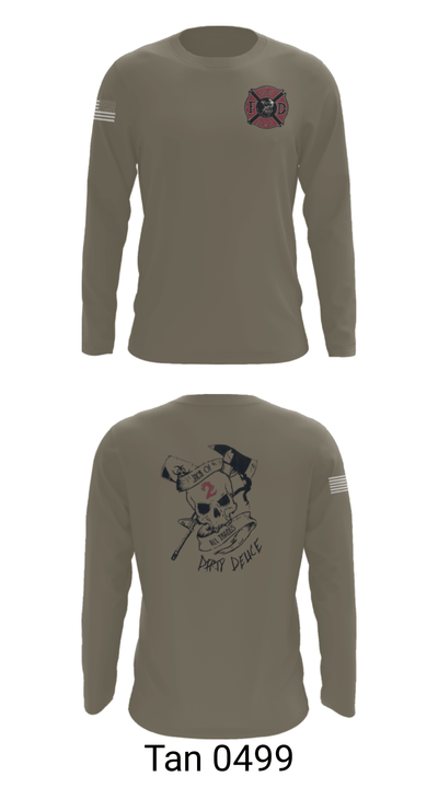 386th ECES/CEF 44039063 Long Sleeve Performance Shirt - 66