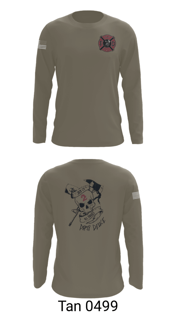 Long Sleeve Performance Shirt, 386th ECES/CEF, Fire Department, Teamtime, Team time, sublimation, custom sports apparel, team uniforms, spirit wear, spiritwear, sports uniforms, custom shirts, team store, custom team store, fundraiser sports, apparel fundraiser