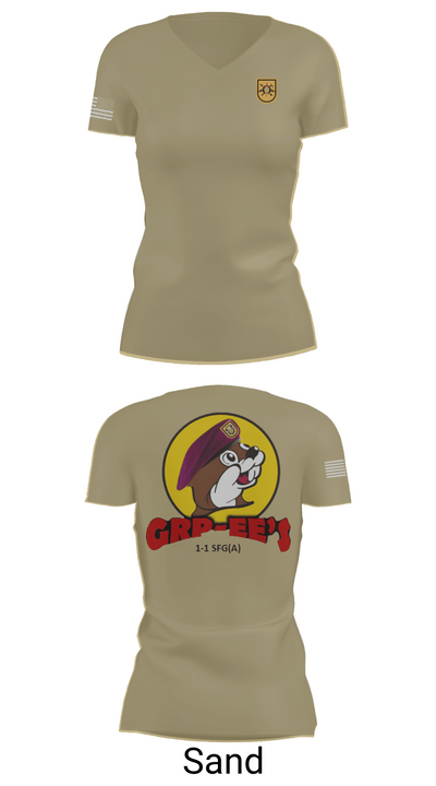 1-1 SFG(A), S-3 84488756 Women's Short Sleeve V-neck Shirt - 88