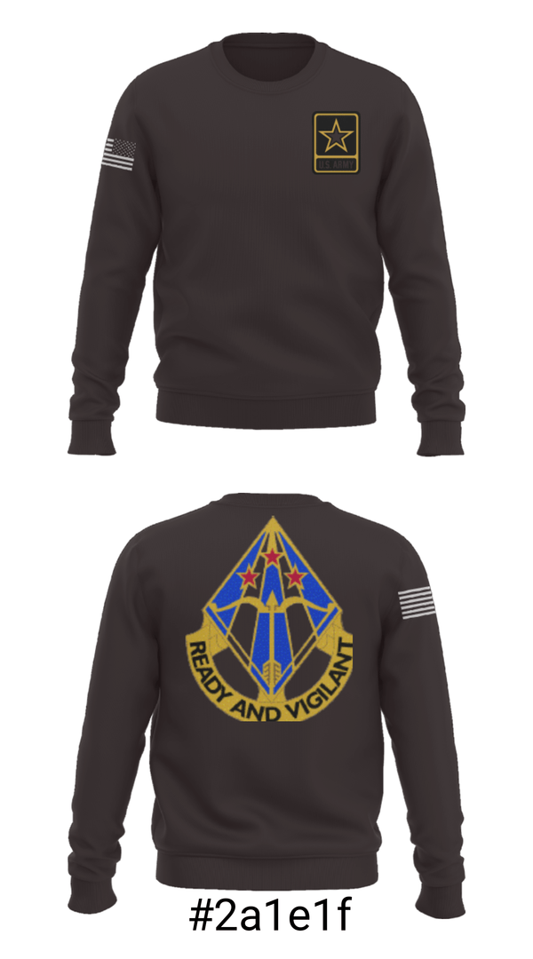 Crew Neck Sweatshirt, Air defense, National Guard, Teamtime, Team time, sublimation, custom sports apparel, team uniforms, spirit wear, spiritwear, sports uniforms, custom shirts, team store, custom team store, fundraiser sports, apparel fundraiser